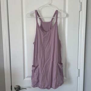 Lavender Razorback dress w/ built-in shorts